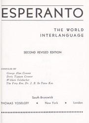 Cover of: Esperanto