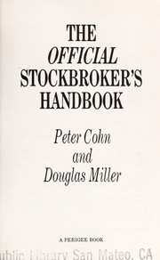 The official stockbroker's handbook by Peter Cohn