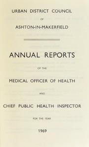 Cover of: [Report 1969] by Ashton-in-Makerfield (England). Urban District Council. n  78087965