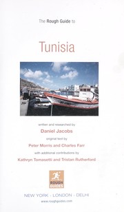 Cover of: The Rough Guide to Tunisia by Jacobs, Daniel/ Morris, Peter