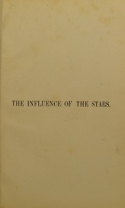 The influence of the stars by Rosa Baughan