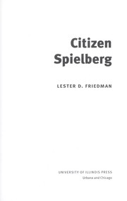 Cover of: Citizen Spielberg by Lester D. Friedman