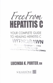 Cover of: Free from hepatitis C by Lucinda K. Porter