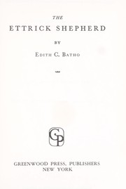 Cover of: The Ettrick Shepherd