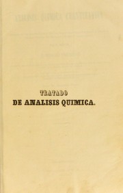 Cover of: An©Łlisis qu©Ưmica cualitativa by Fresenius, C. Remigius