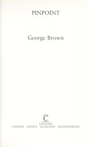 Cover of: Pinpoint by George Brown