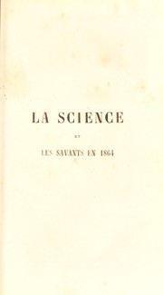 La science et les savants en 1864 by Am©♭d©♭ Victor Meunier