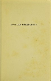 Cover of: Popular phrenology