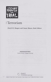 Cover of: Terrorism by David M. Haugen and Susan Musser, book editors.