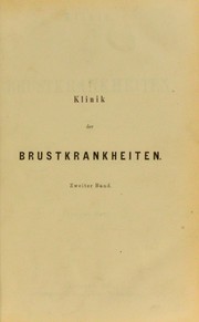 Cover of: Klinik der Brustkrankheiten