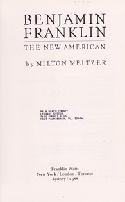 Cover of: Benjamin Franklin by Milton Meltzer