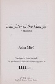 Cover of: Daughter of the Ganges by Asha Miró