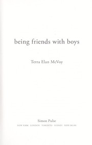 Cover of: Being friends with boys