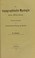 Cover of: Die topographische Myologie des Pferdes : mit besonderer Ber©ơcksichtigung der locomotorischen Wirkung der Muskeln