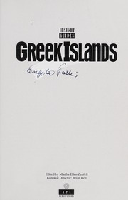 Cover of: Insight Greek Islands (Insight Guide Greek Islands)
