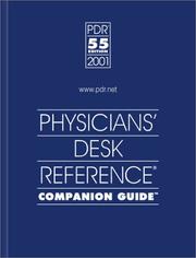 Cover of: 2001 Physicians Desk Reference Companion Guide, Keyed to PDR 55th Edition