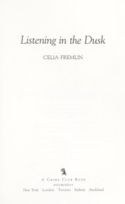 Cover of: Listening in the dusk
