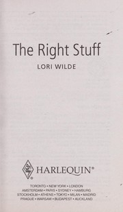 Cover of: The right stuff