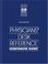 Cover of: Physicians Desk Reference Companion Guide 2005 (Pdr Guide to Drug Interactions, Side Effects and Indications)
