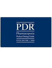 Cover of: PDR Pharmacopoeia Pocket Dosing Guide 2005 (Pdr Pharmacopoeia Pocket Dosing Guide)