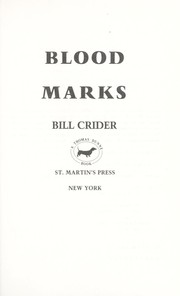 Cover of: Blood marks