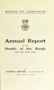 Cover of: [Report 1935]