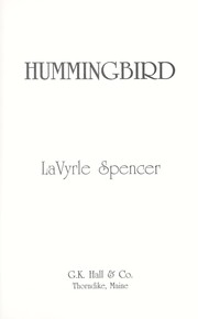 Cover of: Hummingbird by LaVyrle Spencer