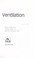 Cover of: Ventilation