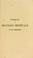 Cover of: ©l©♭ments de mati©·re m©♭dicale et de pharmacie. Contenant la description botanique, zoologique et chimique, la pr©♭paration pharmaceutique, l'emploi m©♭dical et les doses des drogues simples et des m©♭dicaments compos©♭s ...