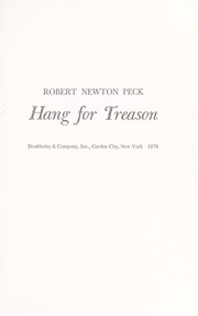 Cover of: Hang for treason