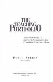 Cover of: The teaching portfolio | Peter Seldin