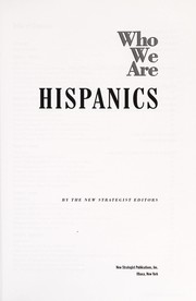 Hispanics (Who We Are) by New Strategist