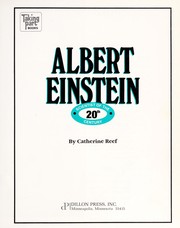 Cover of: Albert Einstein, scientist of the 20th century | Catherine Reef