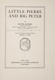 Cover of: Little Pierre and big Peter