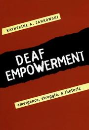 Cover of: Deaf empowerment by Katherine A. Jankowski