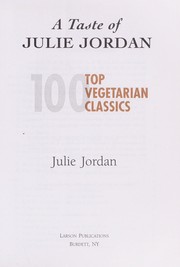 Cover of: A taste of Julie Jordan | Julie Jordan