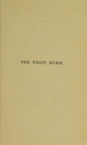 Cover of: The night nurse