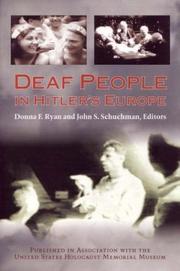 Cover of: Deaf People in Hitler's Europe