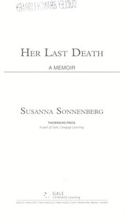 Cover of: Her last death | Susanna Sonnenberg
