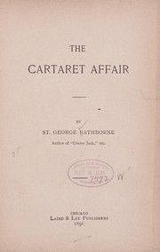 Cover of: The Cartaret affair