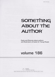 Cover of: Something About the Author v. 186