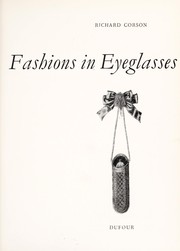 Cover of: Fashions in eyeglasses.