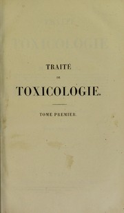 Cover of: Trait©♭ de toxicologie
