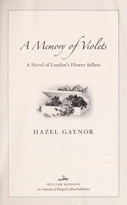 Cover of: A memory of violets