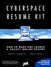 Cover of: Cyberspace resume kit: how to make and launch a snazzy online resume
