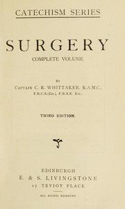 Cover of: Surgery: complete volume