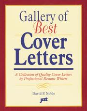Cover of: Gallery of Best Cover Letters: A Collection of Quality Cover Letters by Professional Resume Writers (Gallery of Best Cover Letters)