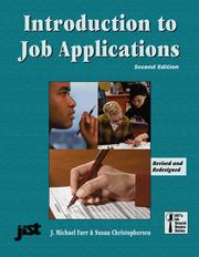 Cover of: An Introduction to Job Applications (Jist's Job Search Basics Series)