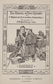 Cover of: The history of Don Quixote by Miguel de Unamuno