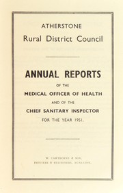 Cover of: [Report 1951]